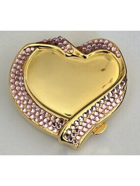 VTG Estee Lauder Breast Cancer Awareness Pink Crystal Lucidity Powder Compact